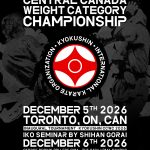 Central Canada International Weight Category Championships 2026 відбудеться у Торонто